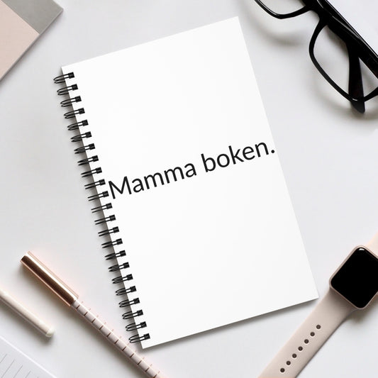 Mamma Boken – En Anteckningsbok Full Av Kärlek