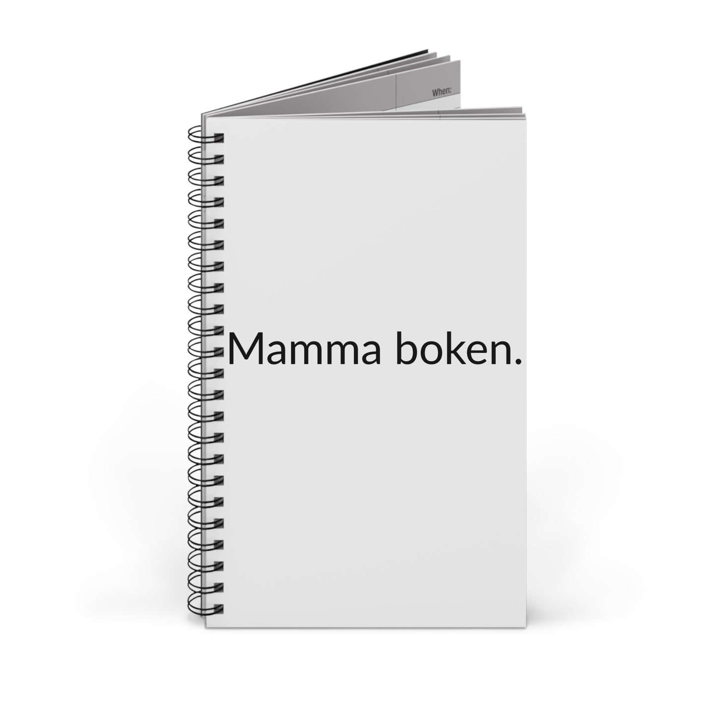 Mamma Boken – En Anteckningsbok Full Av Kärlek